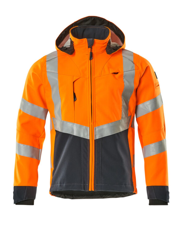 Hi-Vis softshell striukė 15502-246 MASCOT®