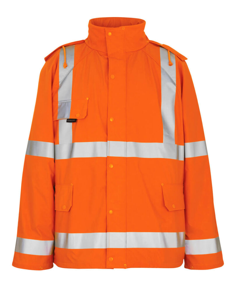 Hi-Vis lietaus striukė su sulietomis siūlėmis 50101-814 MASCOT®