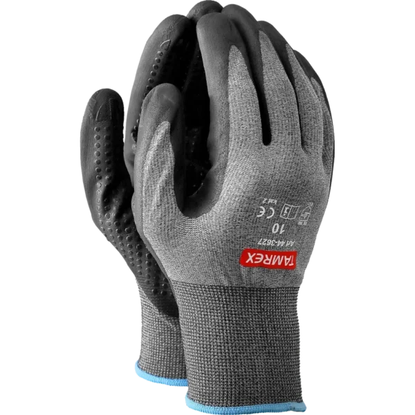 TAMREX DuraGrip Air nitrilu dengtos nailoninės pirštinės