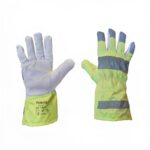 Hi-Vis ožkos odos žieminės pirštinės